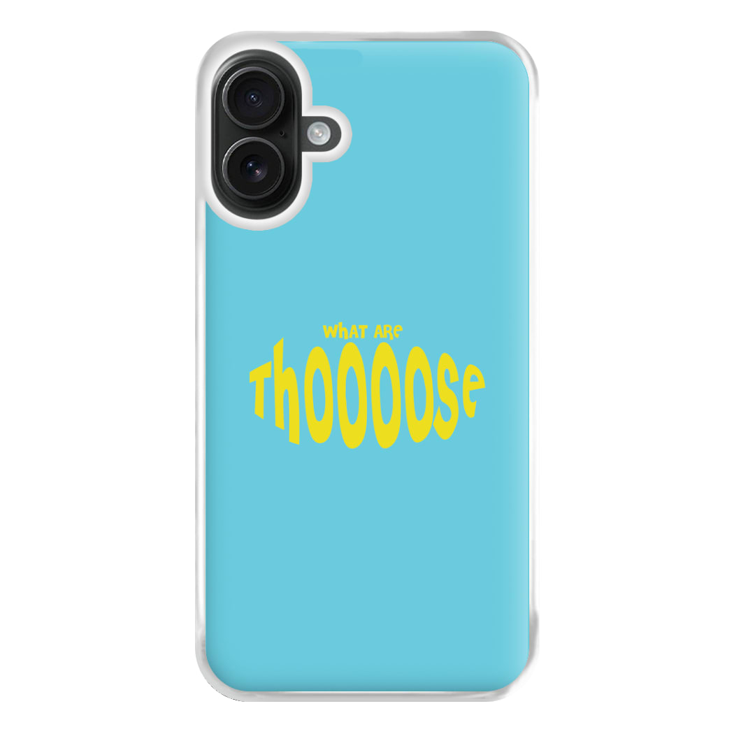 What Are Those - Memes Phone Case for iPhone 16 Plus