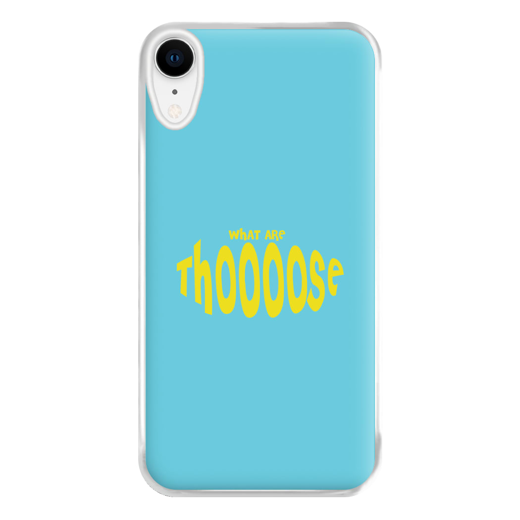 What Are Those - Memes Phone Case for iPhone XR