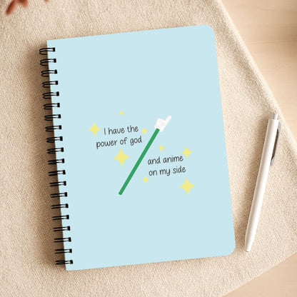 I Have The Power Of God And Anime On My Side - Memes Notepad