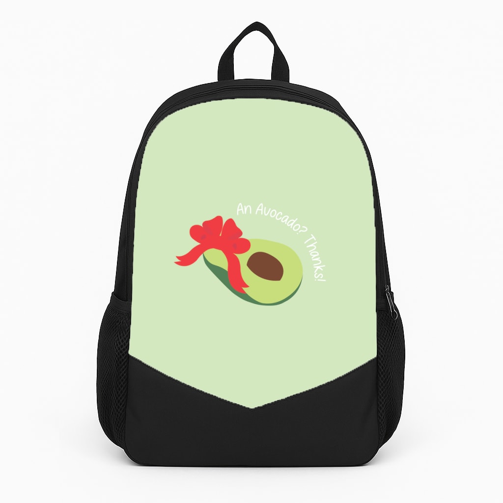 An Avocado? Thanks! - Memes Large Backpack