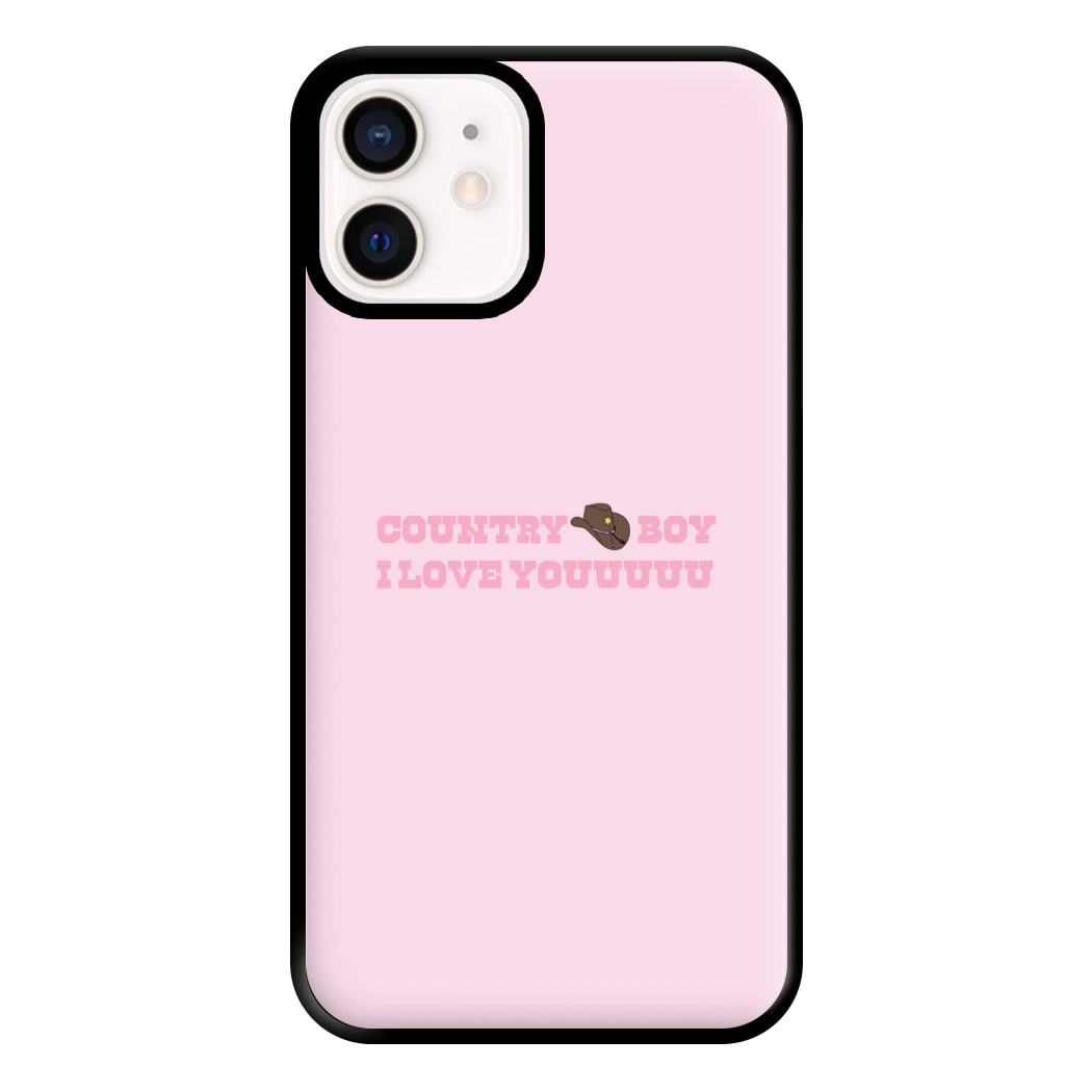 Country Boy I Love You - Memes Phone Case for iPhone 13 Mini