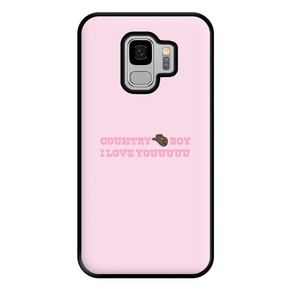 Country Boy I Love You - Memes Phone Case for Galaxy S9 Plus