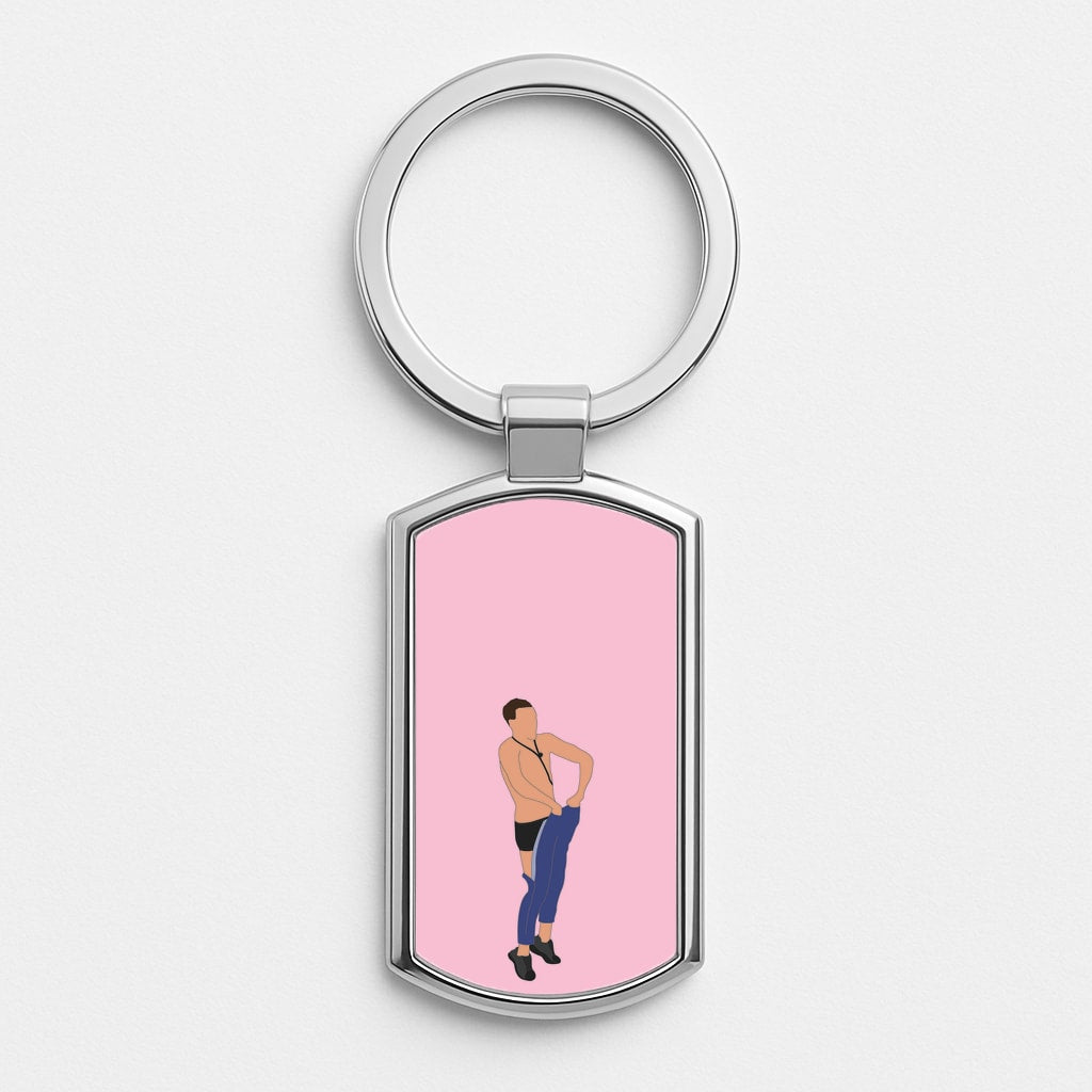 Ronnie Trousers Silver Keyring