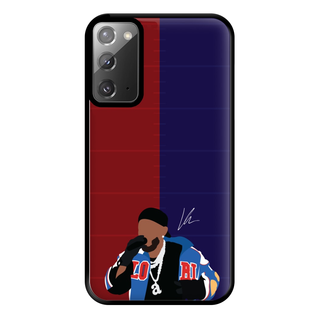 Kendrick Signature Phone Case for Galaxy Note 20 Ultra