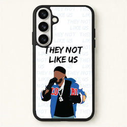 They Not Like Us Phone Case for Galaxy S26 Plus