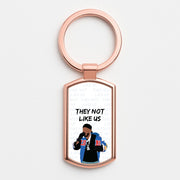 They Not Like Us Luxury Keyring 4