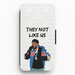 They Not Like Us Flip / Wallet Phone Case