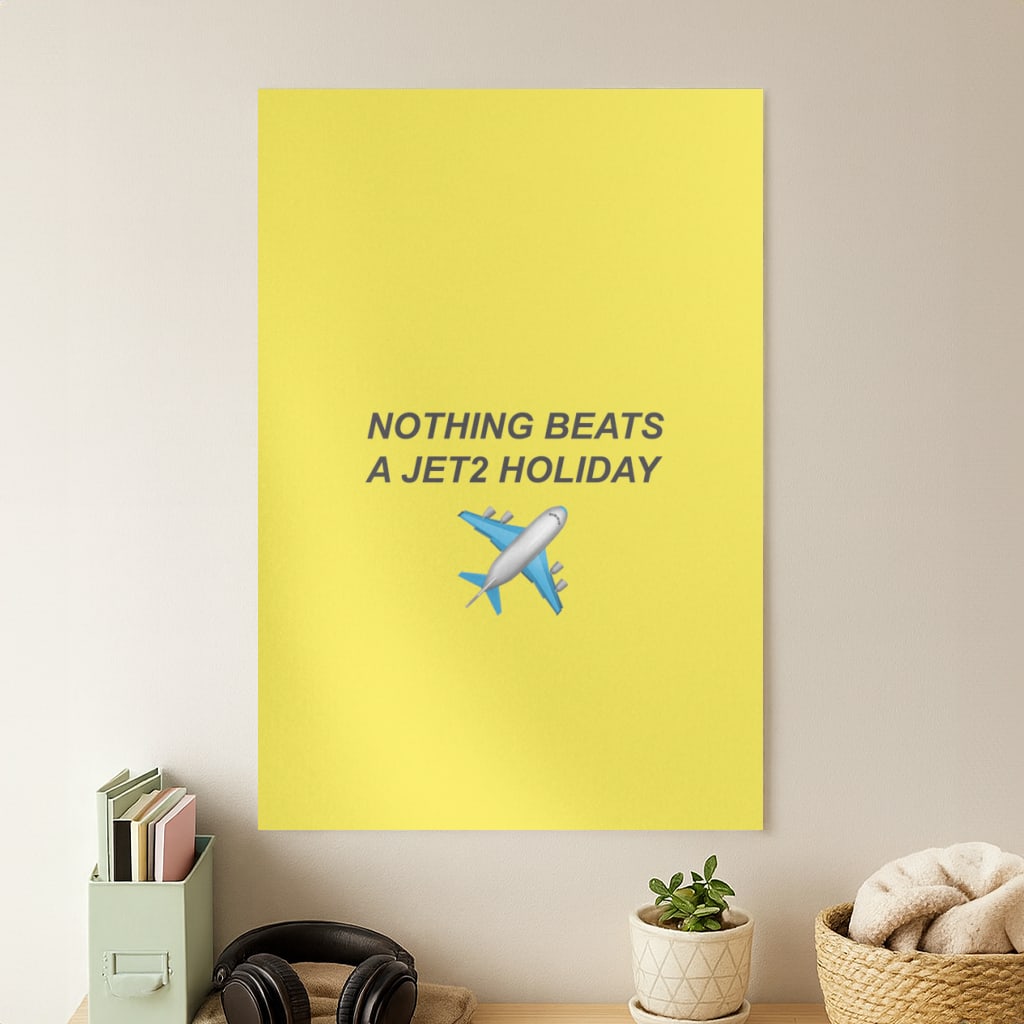 Nothing Beats A Holiday Poster