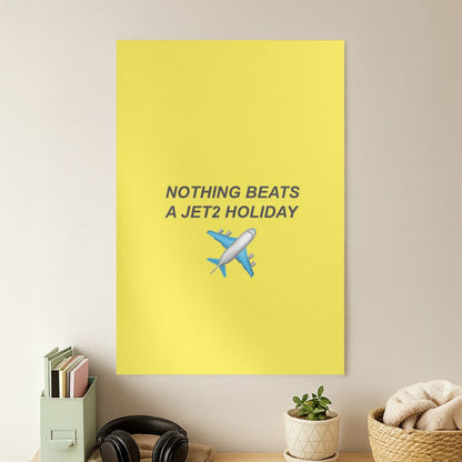 Nothing Beats A Holiday Poster