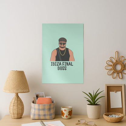 Ibiza Final Boss Art Print
