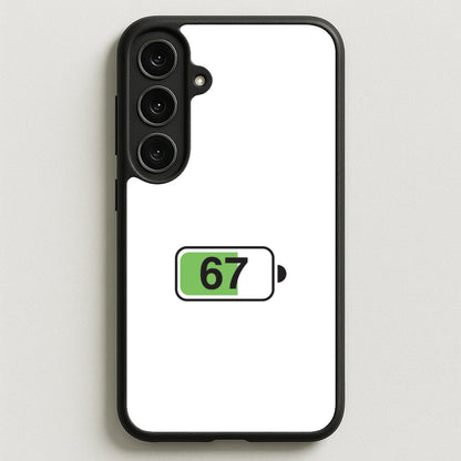 6 7 Battery Phone Case for Galaxy S25FE