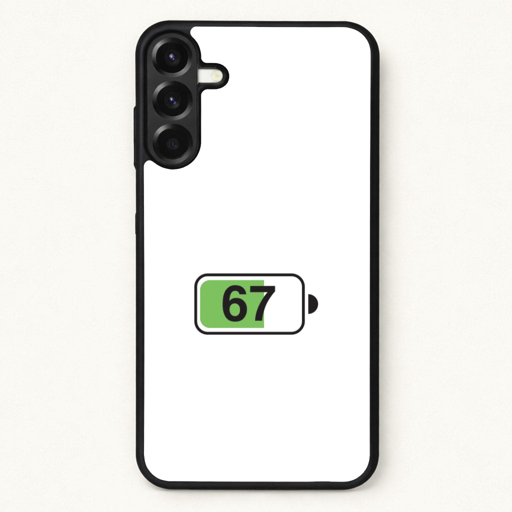 6 7 Battery Phone Case for Galaxy A37