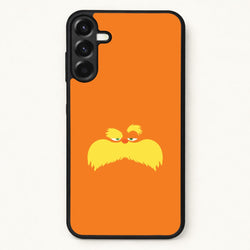 Orange Tree Creature Face Phone Case for Galaxy A17