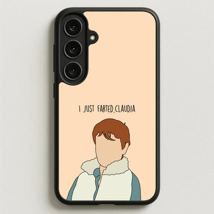 I Just Farted, Claudia Phone Case for Galaxy S25FE