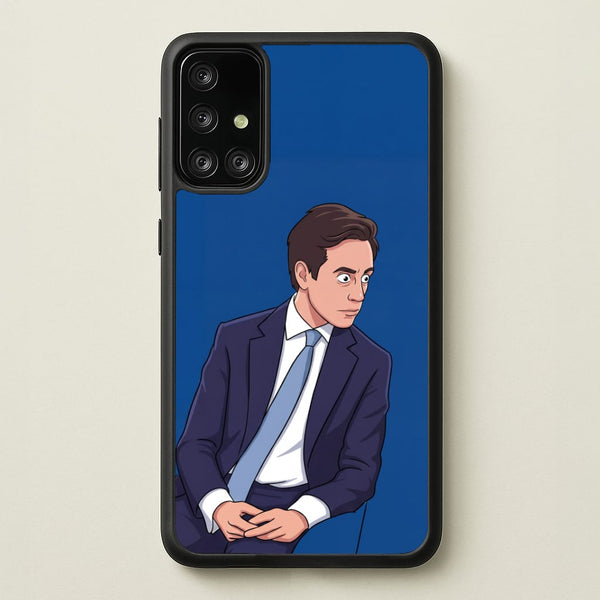 Newsnight Stare Phone Case - Galaxy A71 / Standard