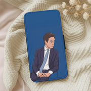 Newsnight Stare Flip / Wallet Phone Case 5