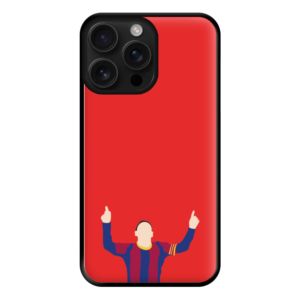 Messi Celebrating - Messi Phone Case