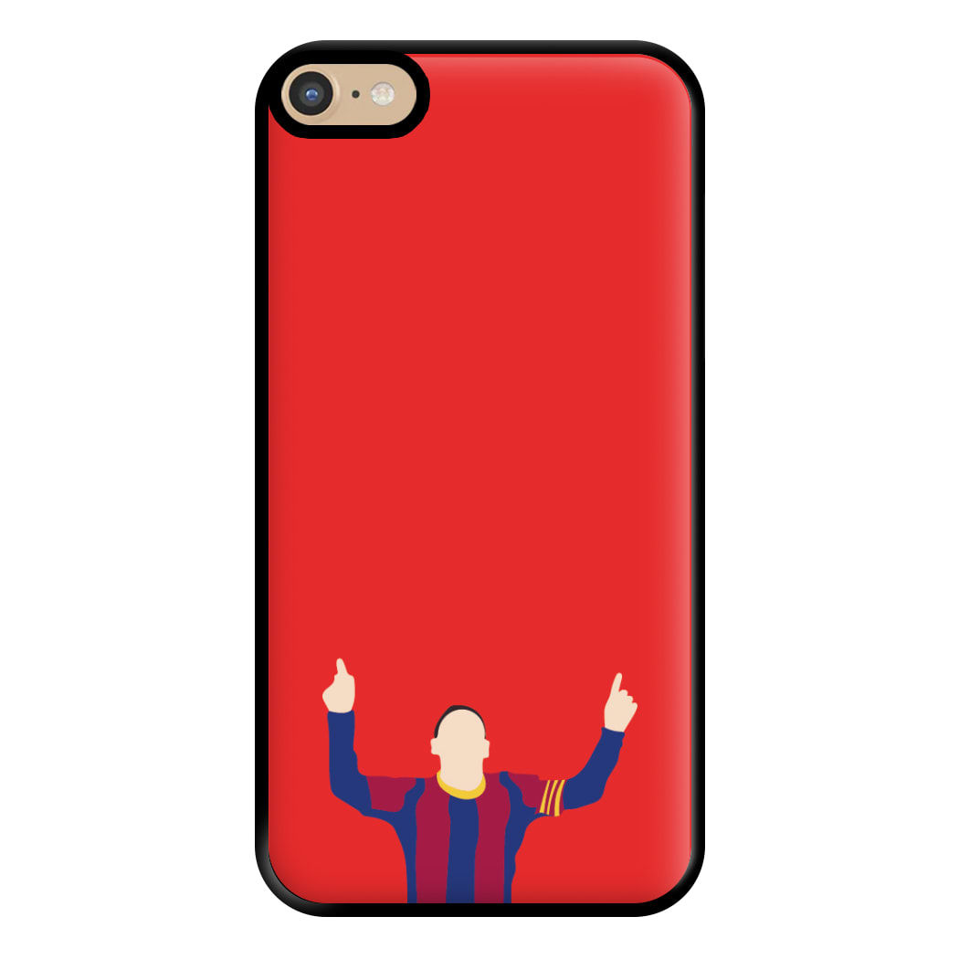 Messi Celebrating - Messi Phone Case for iPhone 6 Plus / 7 Plus / 8 Plus