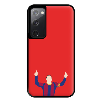 Messi Celebrating - Messi Phone Case for Galaxy S20FE