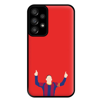 Messi Celebrating - Messi Phone Case for Galaxy A33