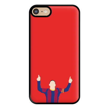 Messi Celebrating - Messi Phone Case for iPhone 6 / 7 / 8 / SE