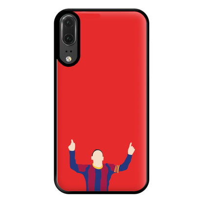 Messi Celebrating - Messi Phone Case for Huawei P20