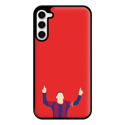 Messi Celebrating - Messi Phone Case for Galaxy S23 Plus