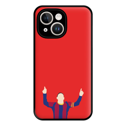 Messi Celebrating - Messi Phone Case for iPhone 14 Plus