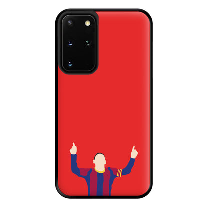 Messi Celebrating - Messi Phone Case for Galaxy S20 Plus