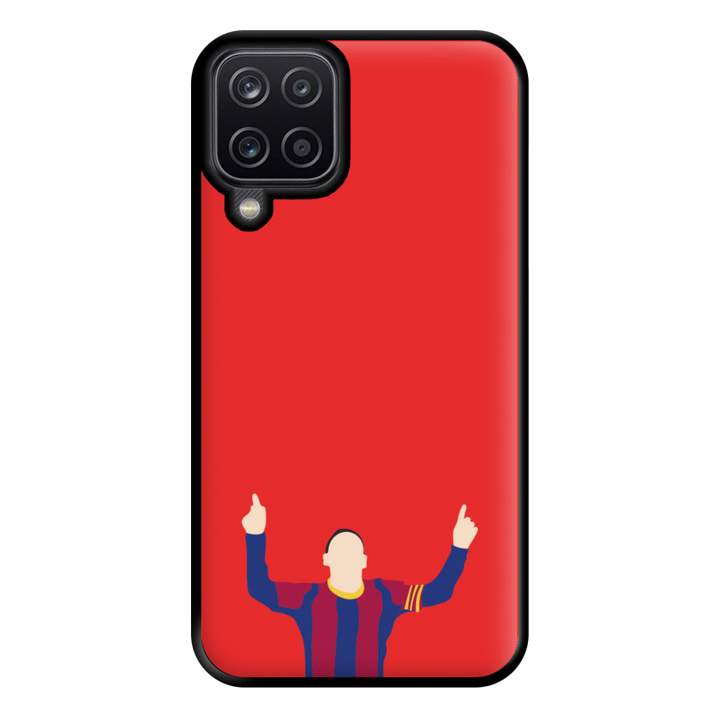 Messi Celebrating - Messi Phone Case for Galaxy A12