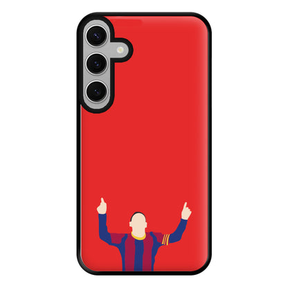 Messi Celebrating - Messi Phone Case for Galaxy S24FE