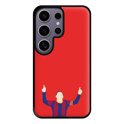 Messi Celebrating - Messi Phone Case for Galaxy S25 Ultra