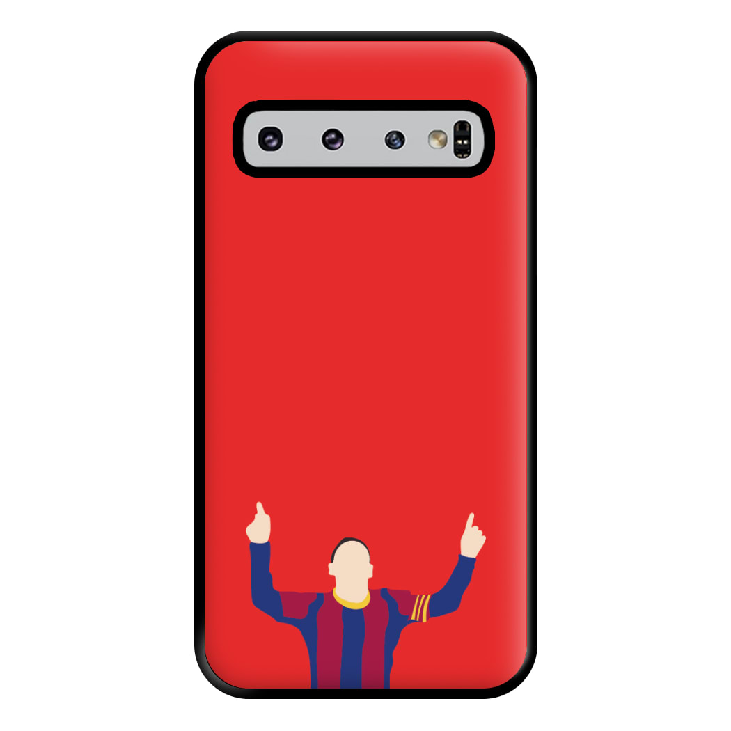 Messi Celebrating - Messi Phone Case for Galaxy S10 Plus