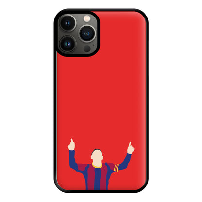 Messi Celebrating - Messi Phone Case for iPhone 13 Pro Max