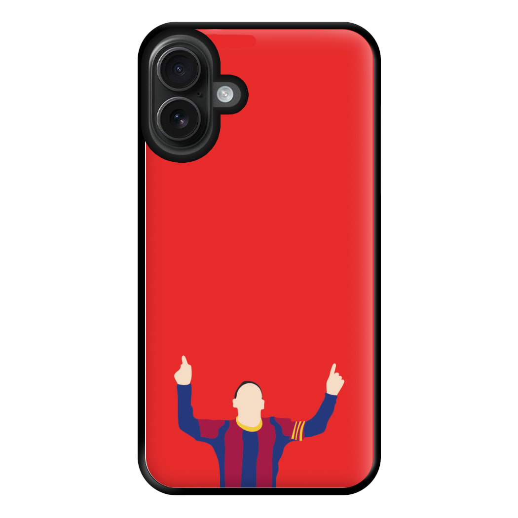 Messi Celebrating - Messi Phone Case for iPhone 16 Plus