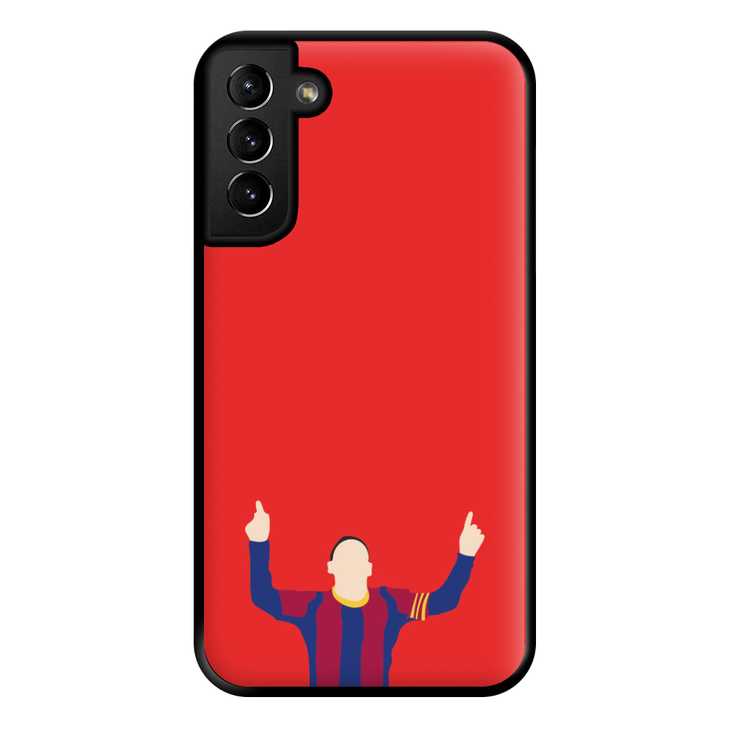 Messi Celebrating - Messi Phone Case for Galaxy S21 Plus