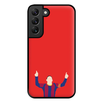 Messi Celebrating - Messi Phone Case for Galaxy S22 Plus