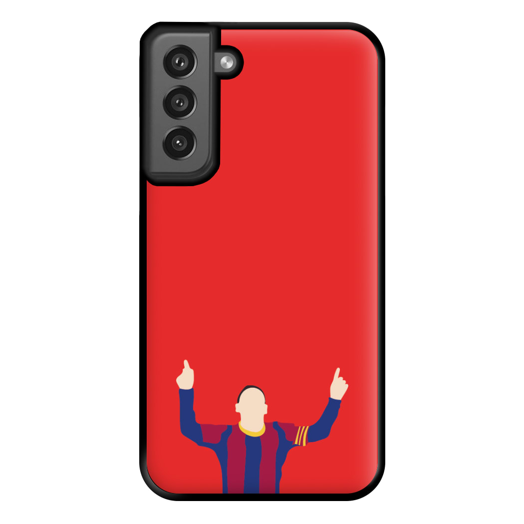 Messi Celebrating - Messi Phone Case for Galaxy S21FE