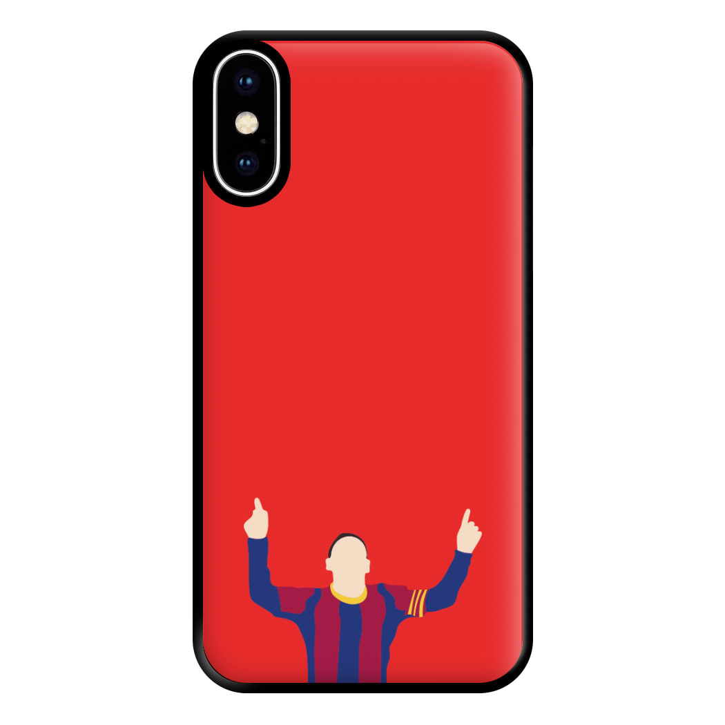 Messi Celebrating - Messi Phone Case for iPhone XS Max