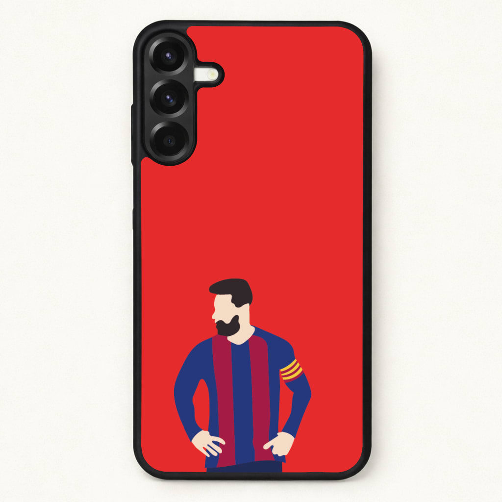 Messi Barca Phone Case for Galaxy A17