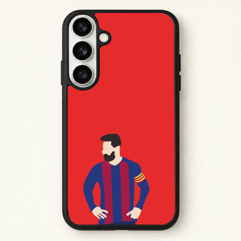Messi Barca Phone Case for Galaxy S26 Plus