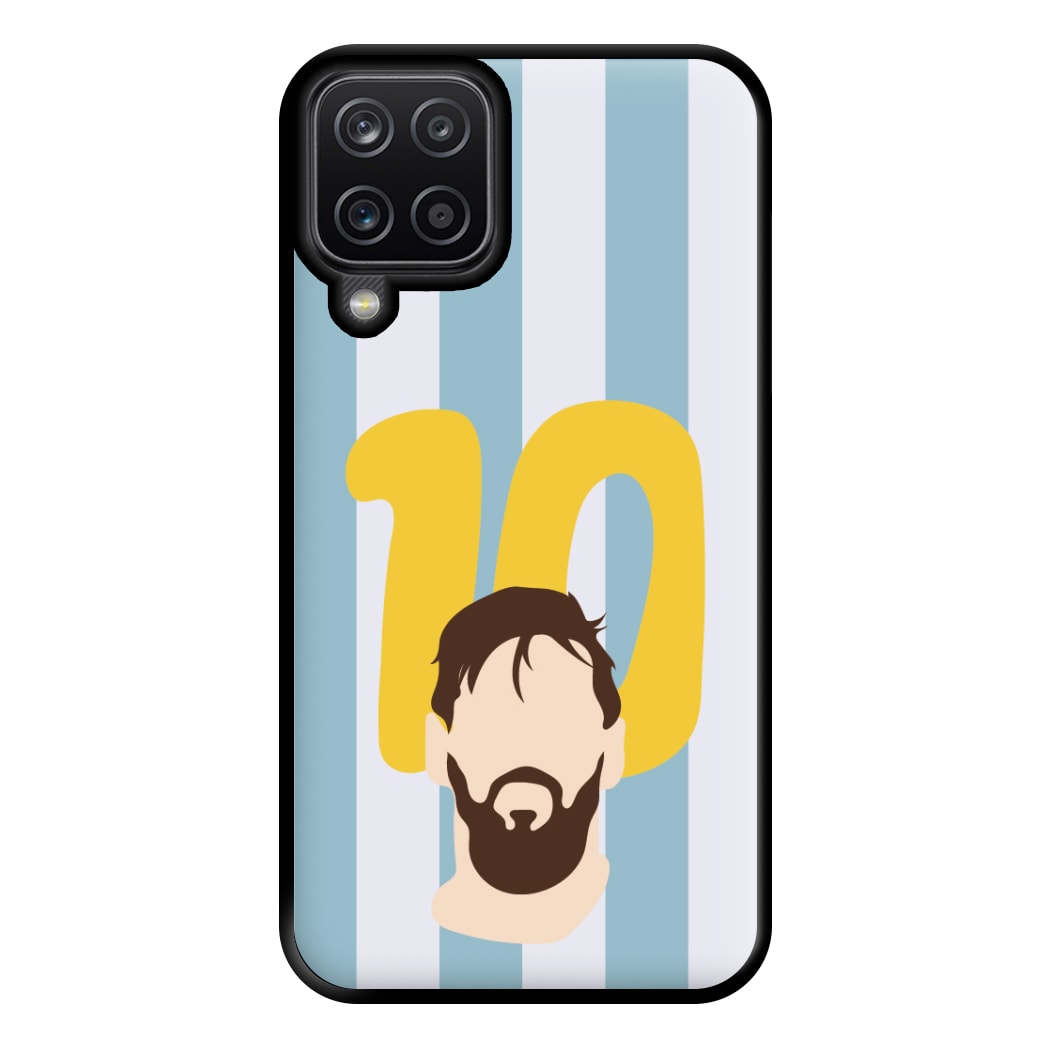 Number 10 - Messi Phone Case for Galaxy A12