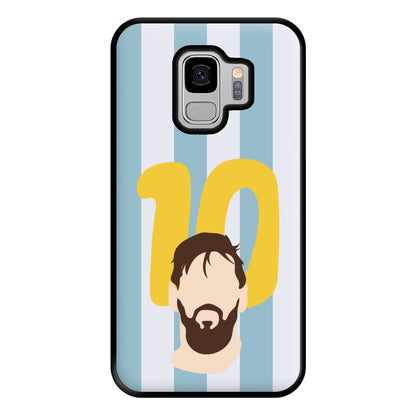 Number 10 - Messi Phone Case for Galaxy S9 Plus