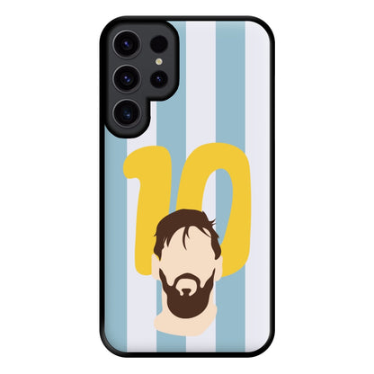 Number 10 - Messi Phone Case for Galaxy S23 Ultra