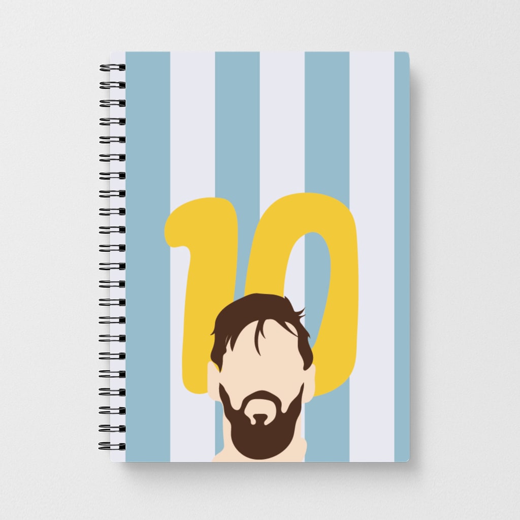Number 10 - Messi Notebook