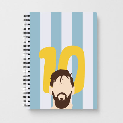 Number 10 - Messi Notebook
