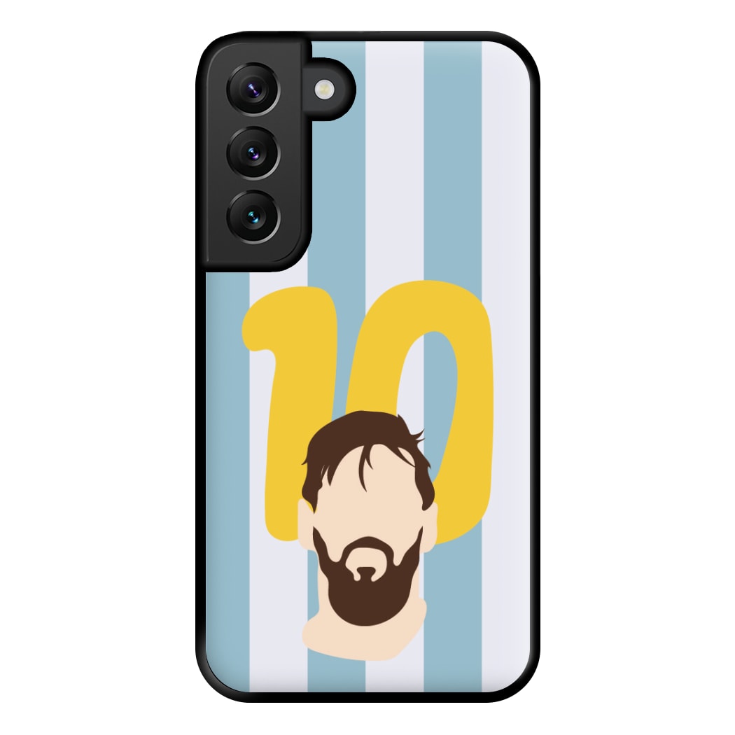 Number 10 - Messi Phone Case for Galaxy S22 Plus