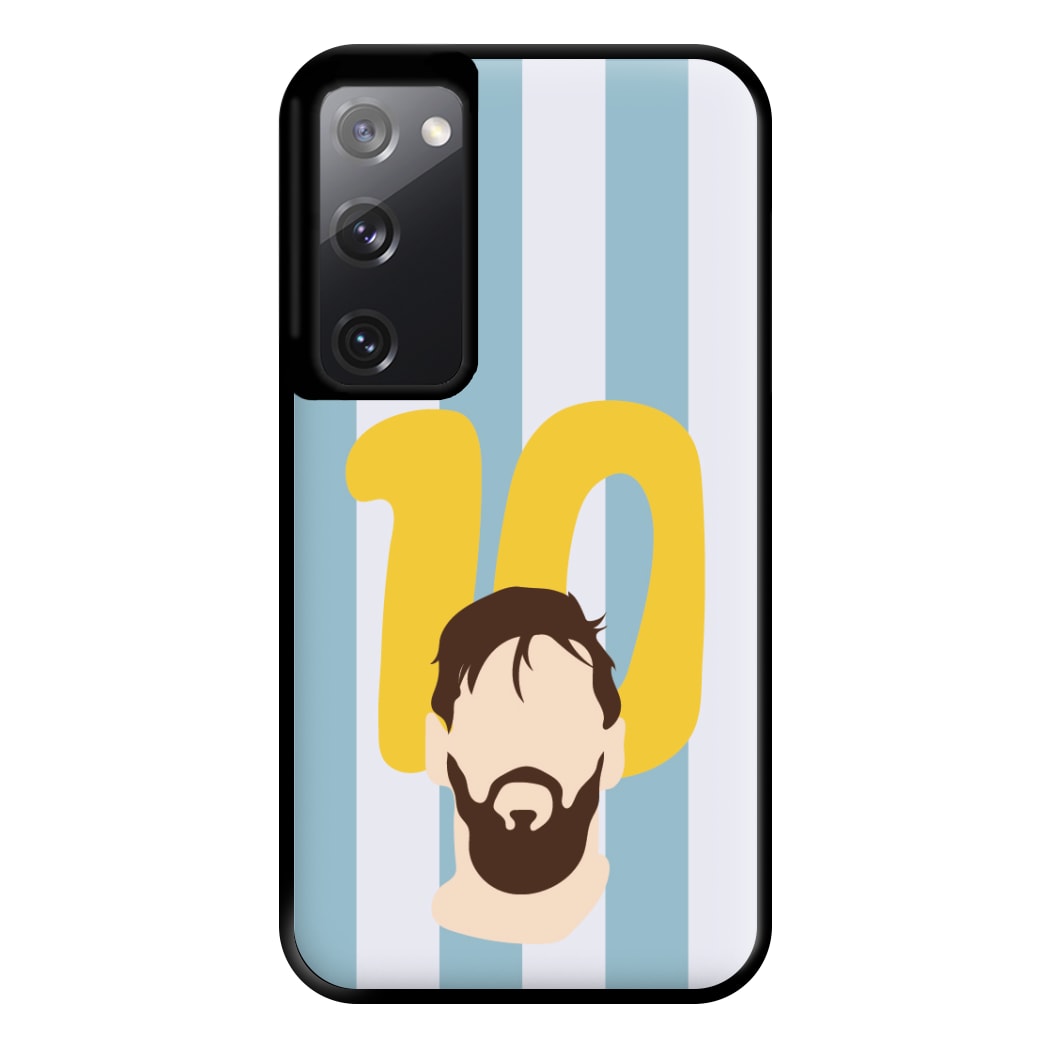 Number 10 - Messi Phone Case for Galaxy S20FE