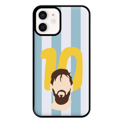 Number 10 - Messi Phone Case for iPhone 13 Mini