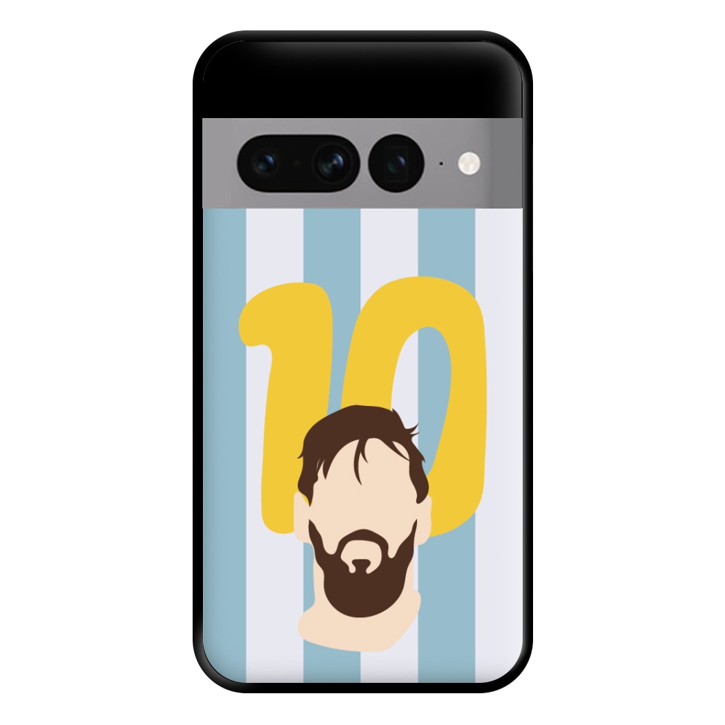 Number 10 - Messi Phone Case for Google Pixel 7 Pro